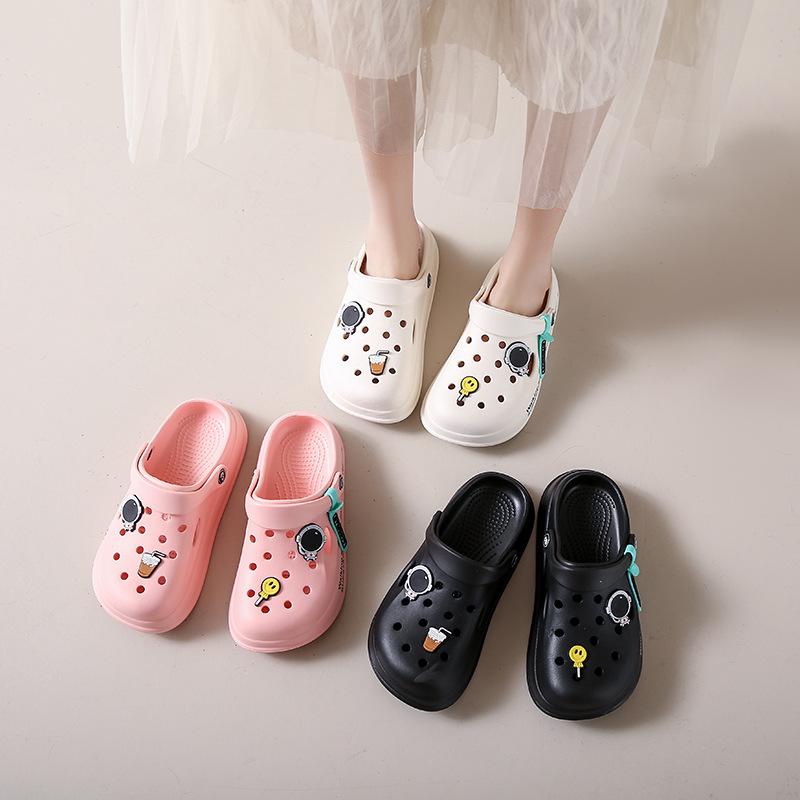 EVA nurse beach hole shoes women's new summer home platform wear versatile sandals