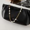 Design Elegant and Elegant 18K Gold, Freshwater Pearl Necklace Versatile Jewelry