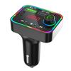 USB Autoladegerät Bluetooth-kompatibel 5.0 FM Transmitter MP3-Player F4U Disk/TF-Karte F4 Bunt