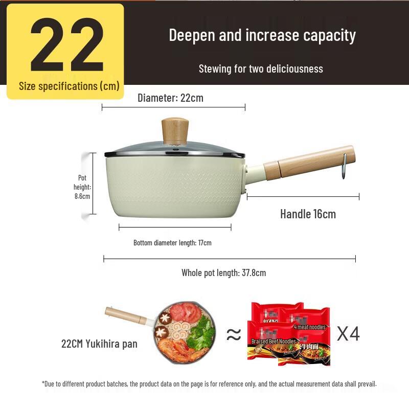 COOKER KING 22cm Non-stick Milk Pot