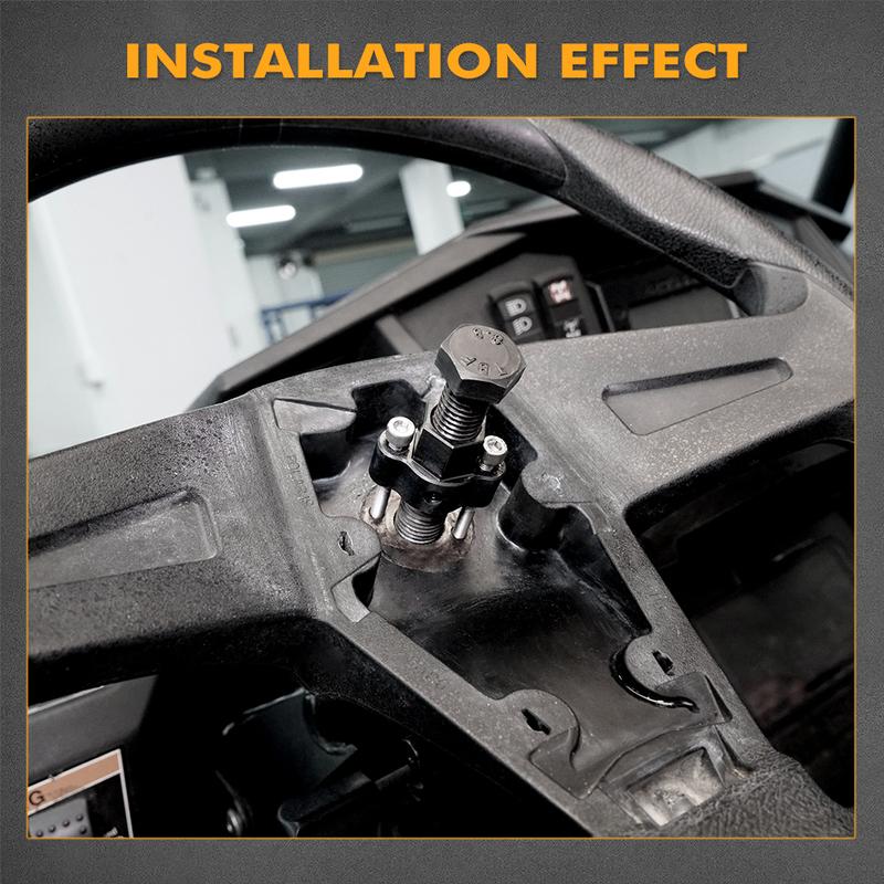 NICECNC UTV Steering Wheel Puller Repair Tool Removal For Polaris RZR XP 1000 900 64 XP4 TURBO S GENERAL XP 4 XP4 900 1000 EPS