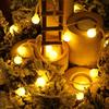 1,5M/3M/6M Kugel LED Lichterkette Lichterkette Batteriebetrieben Lichterkette Für Zuhause Garten Party Weihnachtsdekoration