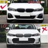 Front Bumper Splitter Lip for Bmw G20 G21 320i 320d 330i M340i M340d 2019-2022 Pre-Lci Mpack Spoiler Diffuser Lower Bumper Guard