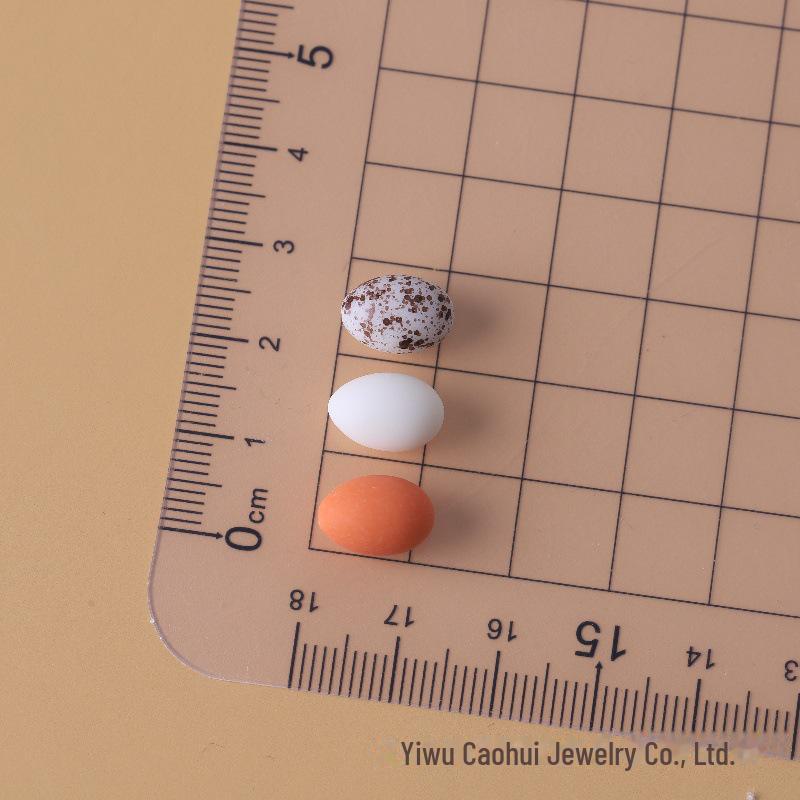 Resin Craft Chick Family with Egg and Nest - 3D DIY Micro Landscape Ornaments