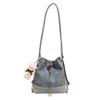 Schoolbag Premium foreign style niche women's backpack 1011 new versatile backpack tote bag multi-purpose shoulder bucket bag