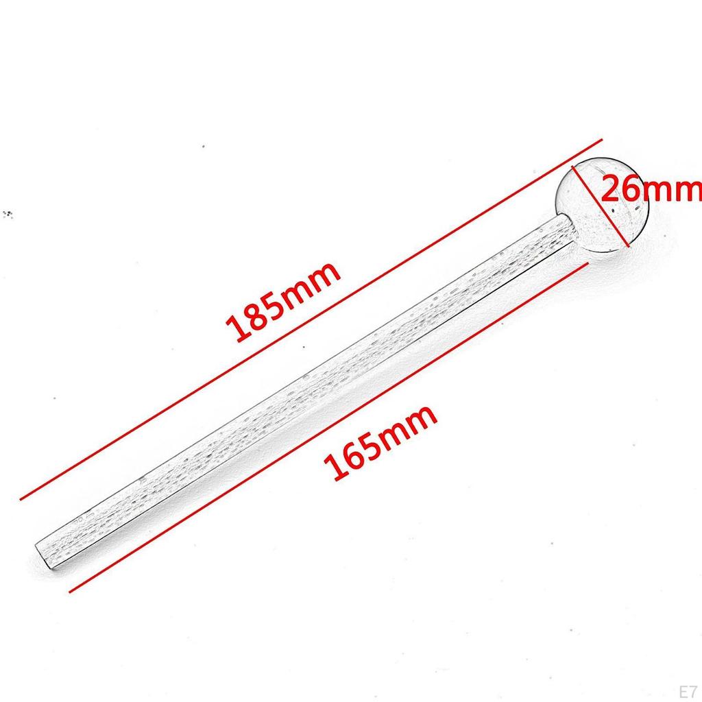 2 Pieces Wood Mallets Drum Mallet Stick Gong Accessories Snare Percussion Sticks Marimba