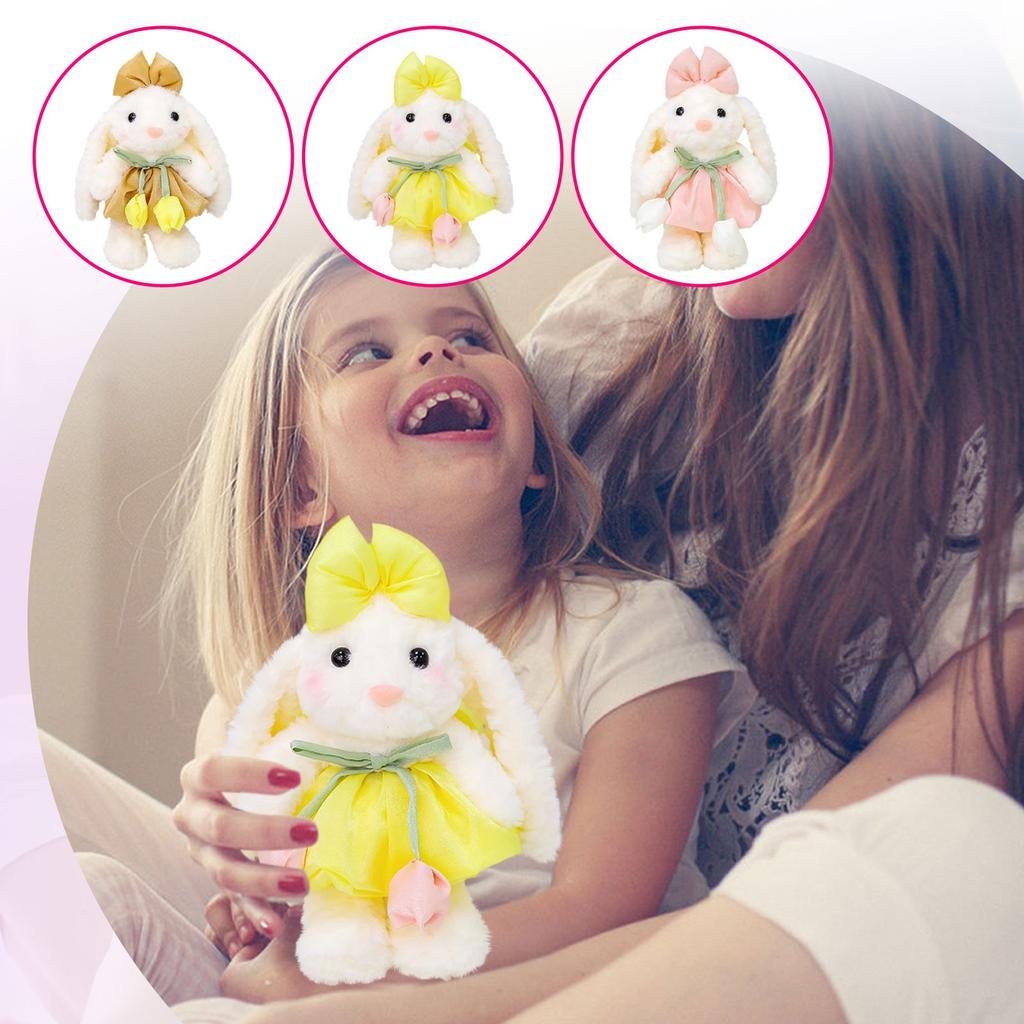 Niedliche Hasenpuppe Plüschtier Schlappohr Hasenpuppe Maschine Stoffpuppe Mädchen Geschenk