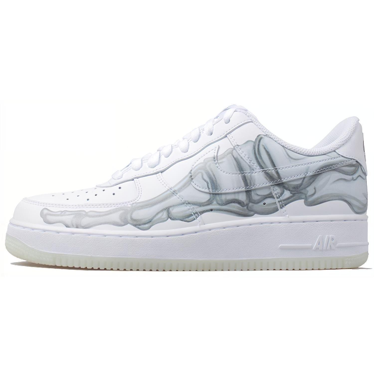 

Новые Nike Air Force 1 Low Skeleton Halloween 2018 BQ7541-100