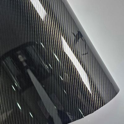 Carbon Fiber Stone Car Stickers, Imitation Carbon Fiber Color Changing Interior Rearview Mirror Stickers Full Body Car Film