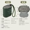 Ohm AudioComm Wireless Speaker Waterproof Compact Portable Speaker Wireless Outdoor Speaker Supports microSD Card Playback Green Ohm Electric (OHM)