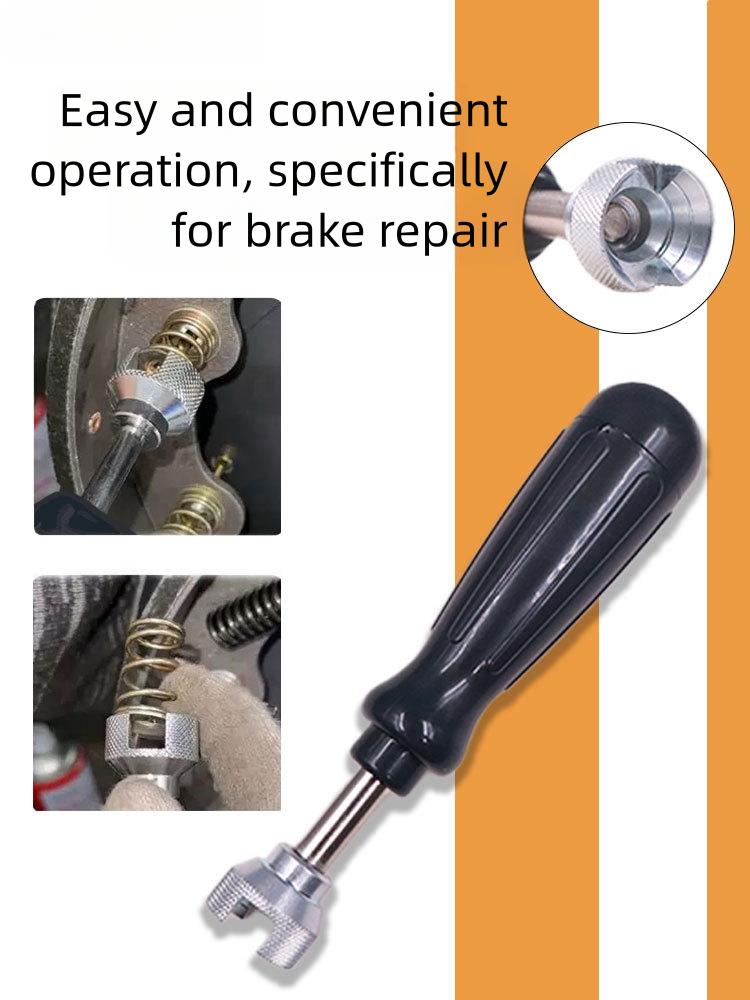 Car Repair Tools Drum Spring Removal Tool Brake System Maintenance Brake Drum Spring Adjustment Brake Spring Washer Tool