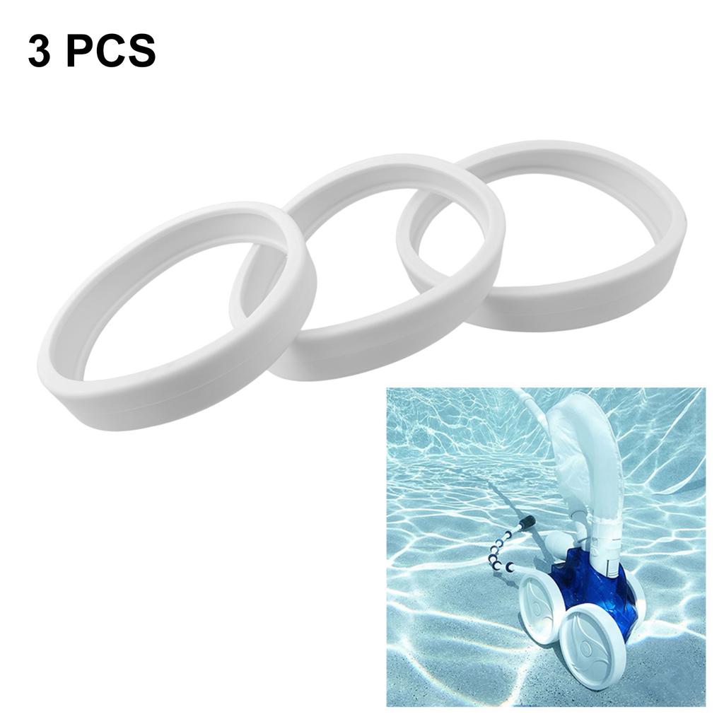 For Polaris 180 280 For 360 380 Pool Cleaner Replacement Tires 3 Pack C10 C10 Effective Rubber Design for Cleaning