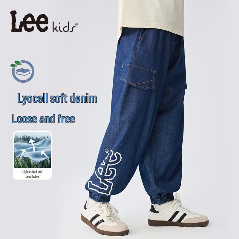 Lee Kids Lyocell Soft Denim Cargo Pants 160_