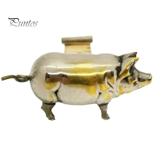 Metal Tape Measure 1/2/3Pcs Vintage Pig Portable Retractable Measuring Mini Sewing Tailor Cloth Weight Loss Body Measurement Ruler Pig-shaped