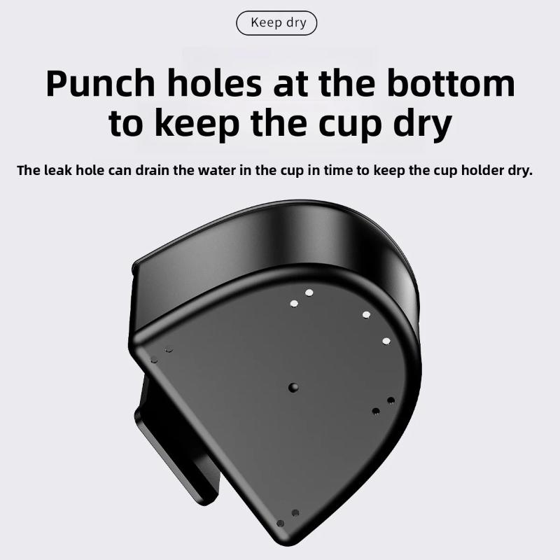 Car Door Cup Holder Box Back Clip Design Drink Rack Storage Bin Universal Car Seat Back Water Cup Box Organizer