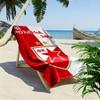 Crvena Zvezda logo Print Beach Towel, Large Soft Quick Dry Towel for Beach Camping Swimming