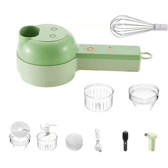 

Электрический мини-измельчитель чеснока Электрическая овощерезка Портативная давилка для чеснока и имбиря Универсальный кухонный гаджет D