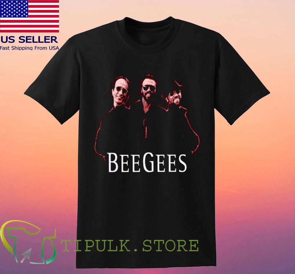 

Bee Gees Men s Black Size S-5XL S