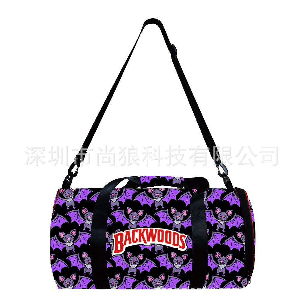 Backwoods Yoga Bag Fitness Bag Travel Bag Portable Cylinder Sports Bag Travel Large Capacity Storage Bag cylinder bag