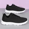 Men's Lightweight Breathable Mesh Running Shoes - Plus Size, Soft Sole for Autumn/Winter