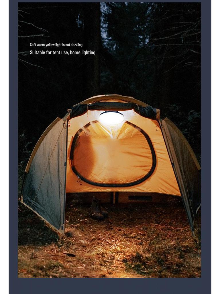 Rechargeable Super Bright LED Camping & Emergency Light for Outdoor & Night Market Use