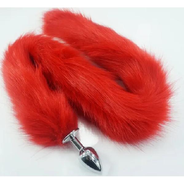 8 Color for Choose 78cm Length Long Fox Tail Dia 27mm Anal Plug Metal Butt Plug Role Play Flirting Fetish Hot Dog Tail Sex Toy