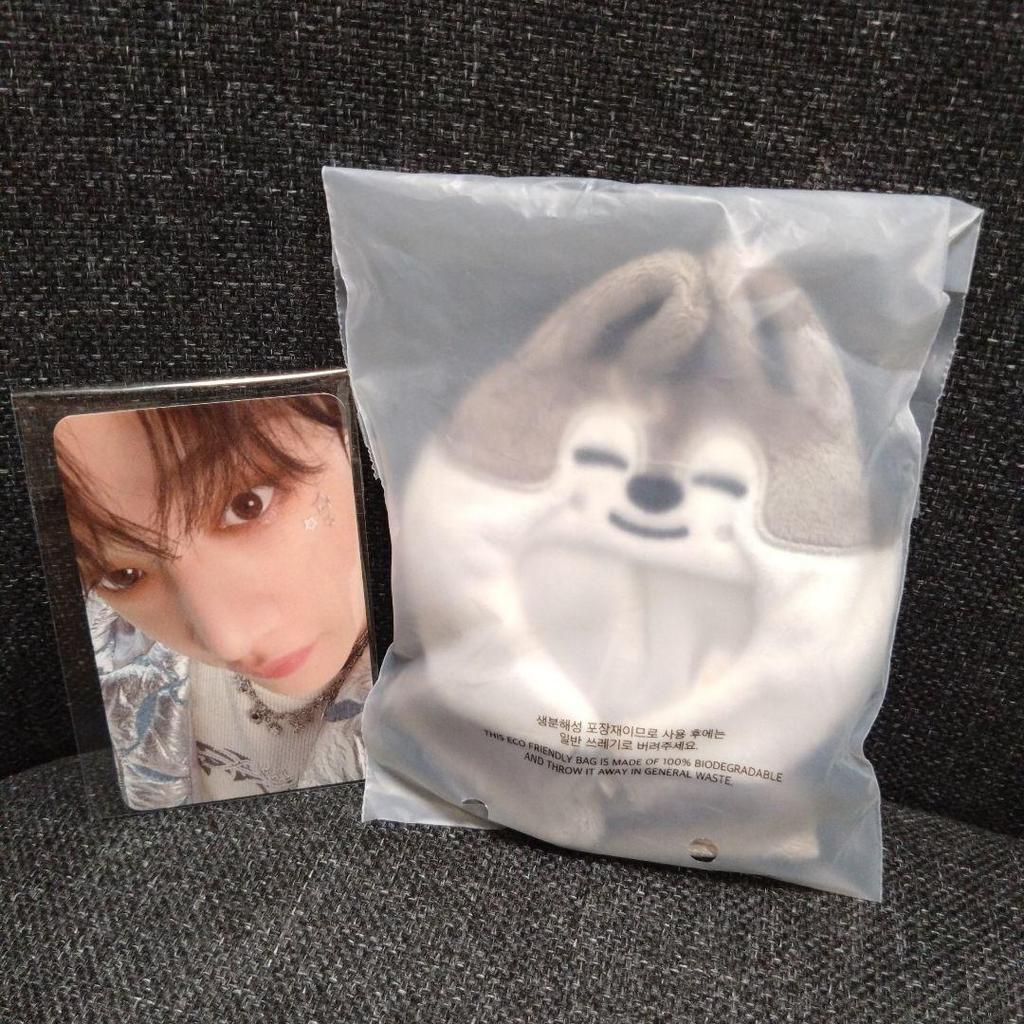 [USED] SKZOO 10cm PLUSH OUTFIT Tamagotchi Wolfchan