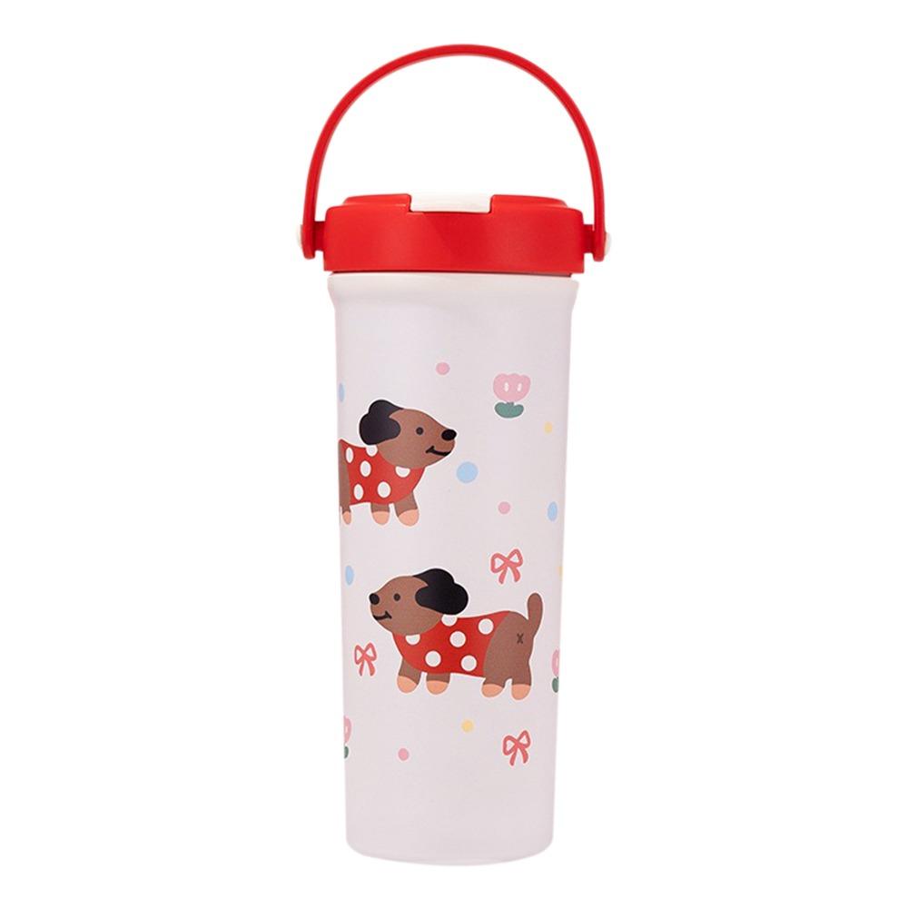 

650ml Water Cup Leak-proof Coffee Mug Fashion Cartoon Insulated Cup 4