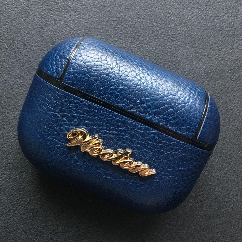 Weeten PU kožený kryt pro Airpods Pro Bluetooth Headset PC kryt pro Airpods Pro příslušenství