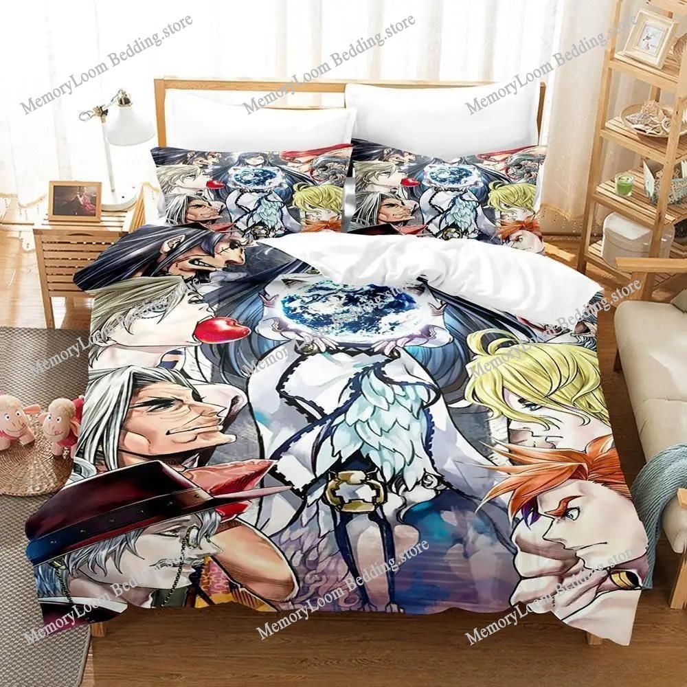 Anime Record of Ragnarok Bedding Set Single Twin Full Queen King Size Bed Set Adult Kid Bedroom Duvet cover Sets Home Textiles
