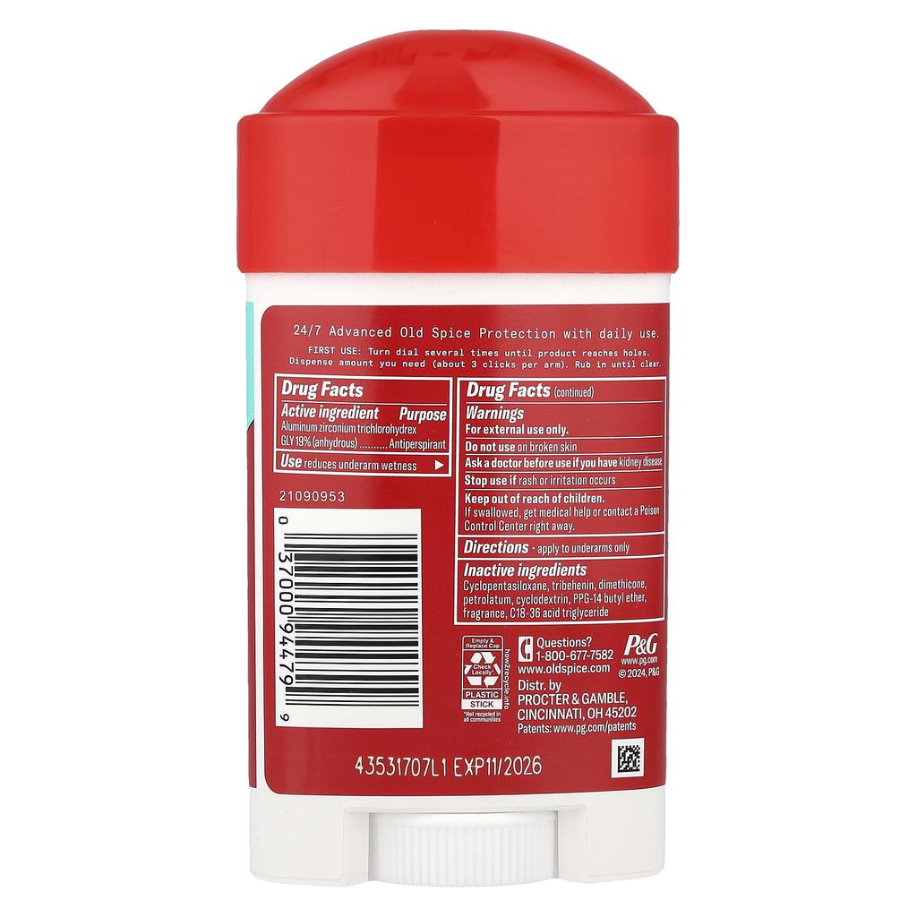 Sweat Protection, Antiperspirant Deodorant, Soft Solid, Pure Sport®, 73G(2.6Oz)