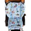 Universal Cartoon Floral Stroller Seat Covers Soft Thick Pram Car Seat Cushion Cover Pad