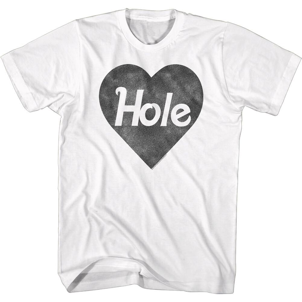 Hole Vintage Logo Srdce Pánské Tričko Unplugged Courtney Love Rocková Kapela Koncert