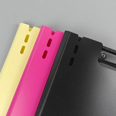 Double Metal Clip A4 Size 360 Degree Foldable File Cover Folder Writing Clipboards for Office Medical Field School Job Interview