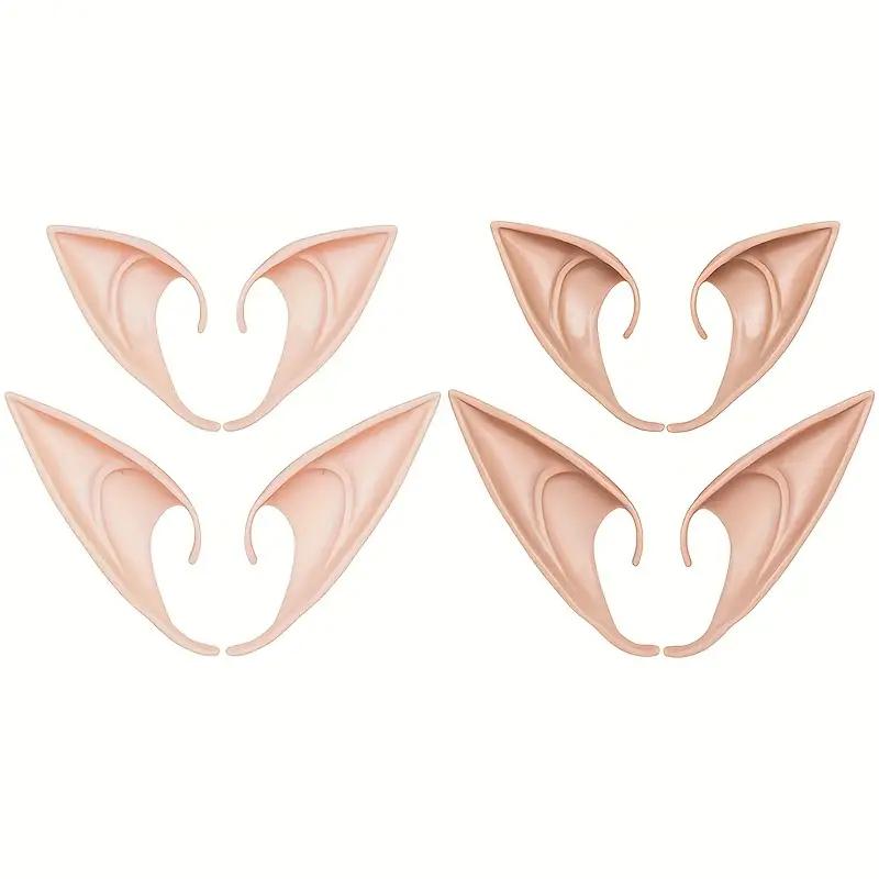 Cosplay Fee Elfenohr Künstlich Weich Silikon Vampir Elfenohren Weihnachten Maskerade Party Anime Kostüm Requisiten Zubehör