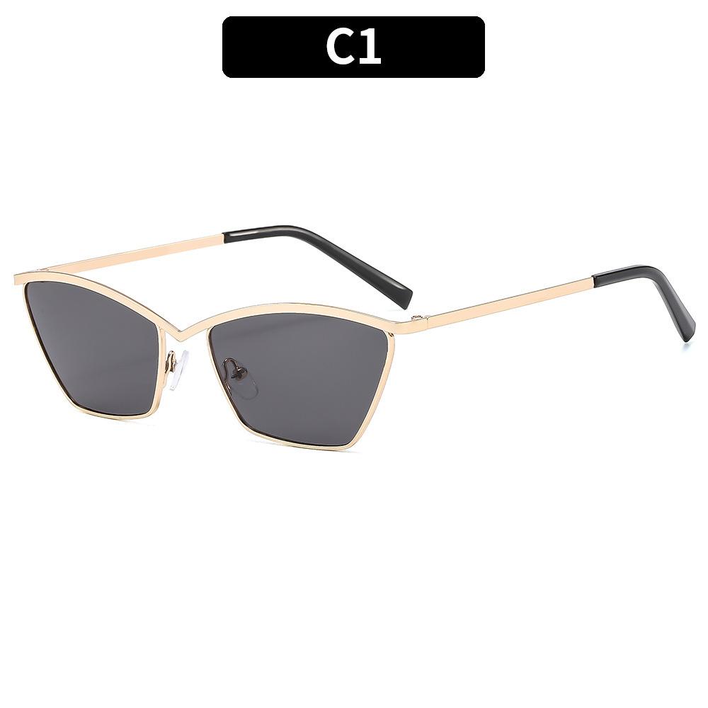Fashion Sunglasses Trendy Vintage Sunglasses Eye Sunglasses Metal Uv400 Glasses For Parties Travel Fashion Styling