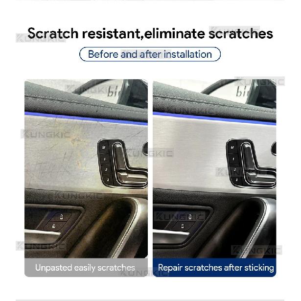 Interior Protective Film for Benz A-Class Amg A35 A45 2024 2025 Navigation Screen Gearbox Anti-Scratch Protection Sticker LHD