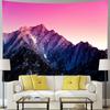 Mountains Tapestry Hanging Cloth, Landscape Wall Hanging Room Decoration Cloth, Ins Tapestry Tablecloth