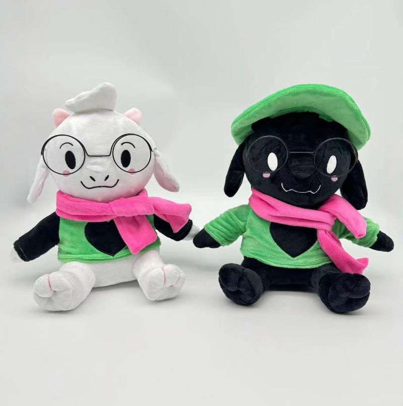 Non-Toxic Treasuringu New Deltarune Plush Toys Kawaii Ralsei Plush Stuffed Toys Tenna Doll Changeable Plushie Clothes Birthday Gifts