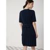 Cc Collect V Neck Pleats Knit Dress C252kse031