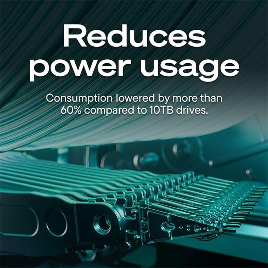 Seagate Exos M internal hard drive 28TB Black