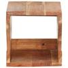 Wall Mounted Bicycle Holder 35 X 25 X 25 Cm Solid Acacia Wood