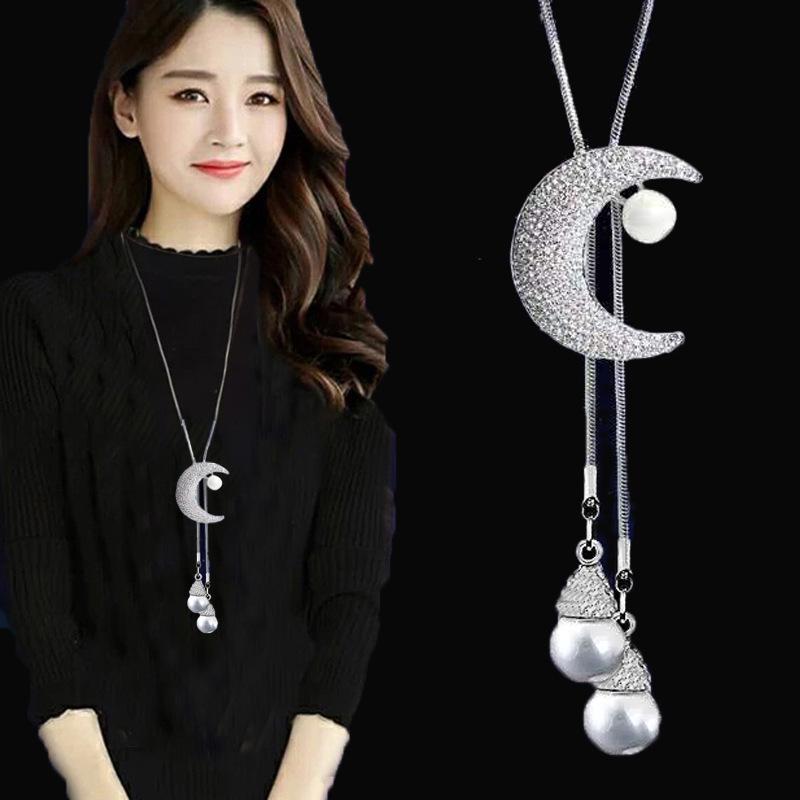 Women's Zodiac Ox Long Sweater Necklace - High-End Fashion Pendant