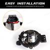 For BMW Mini Cooper  -  Countryman R60 Paman R61 Fog Lights Headlight Front Driving Lamp Halogen LED Bulbs 63179802163