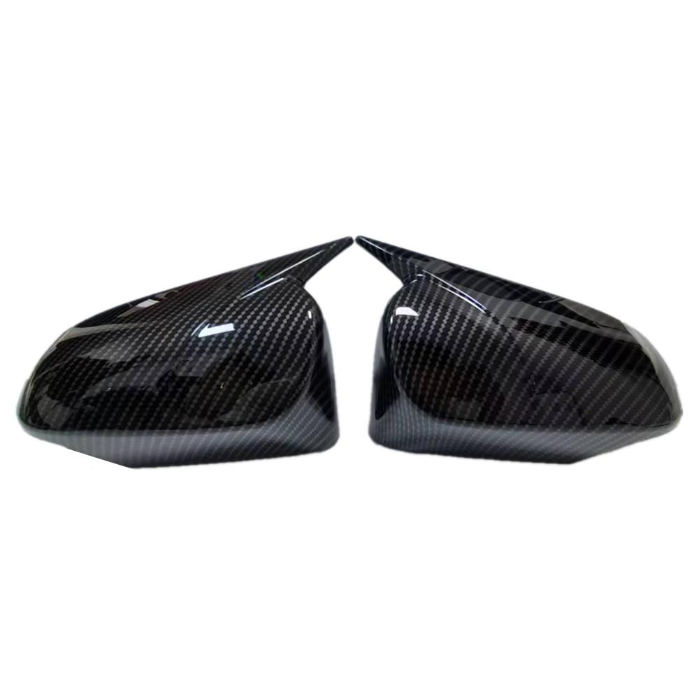 For Toyota Camry Corolla Avensis Auris 2014-2018 Car Rearview Side Mirror Cover Wing Cap Exterior Door Trim Adhesive Sticker