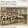 LP Record DRESDNER KREUZCHOR  RUDOLF MAUERSB  Nach Grner Farb Mein Herz Verlang 825477 ETERNA 1976 German Dem Classical Used