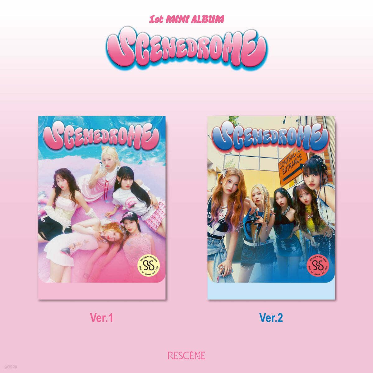 

RESCENE (Lisenne) - 1st Mini Album: SCENEDROME [PLVE ver.] [1 out of 2 randomly sent]