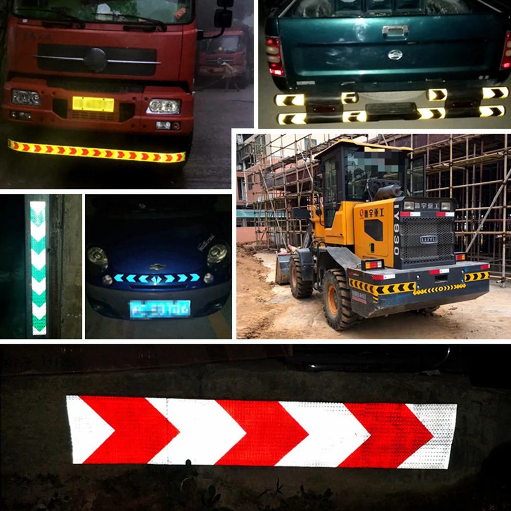 5Mx300CM Safety Mark Reflective Tape Stickers Car-Styling Self Adhesive Warning Tape Automobiles Motorcycle Reflective Film