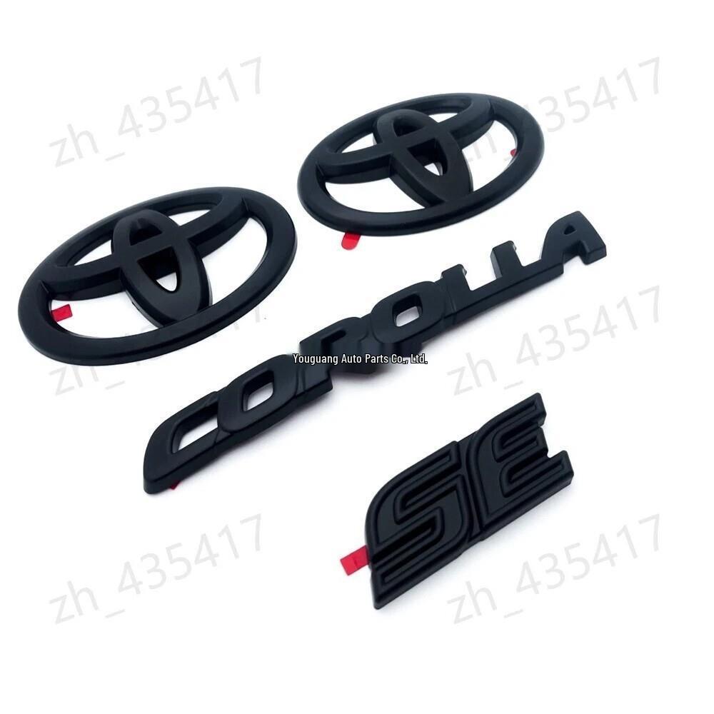 Toyota Corolla XSE LE SE Heckemblem Aufkleber (Englischer Text)