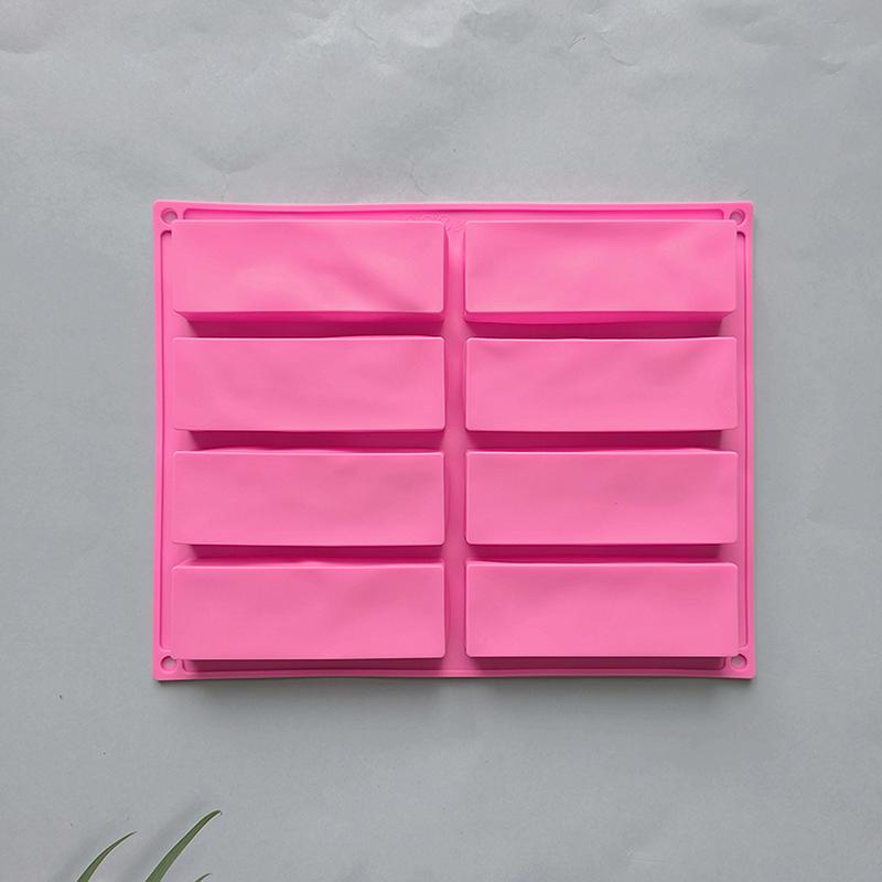 8 Cavity Cake Mold Sugarcraft Bread Fondant Cake Baking Mold Mini Fancy Cake Pan Silicone Mould Diy Baking Tools